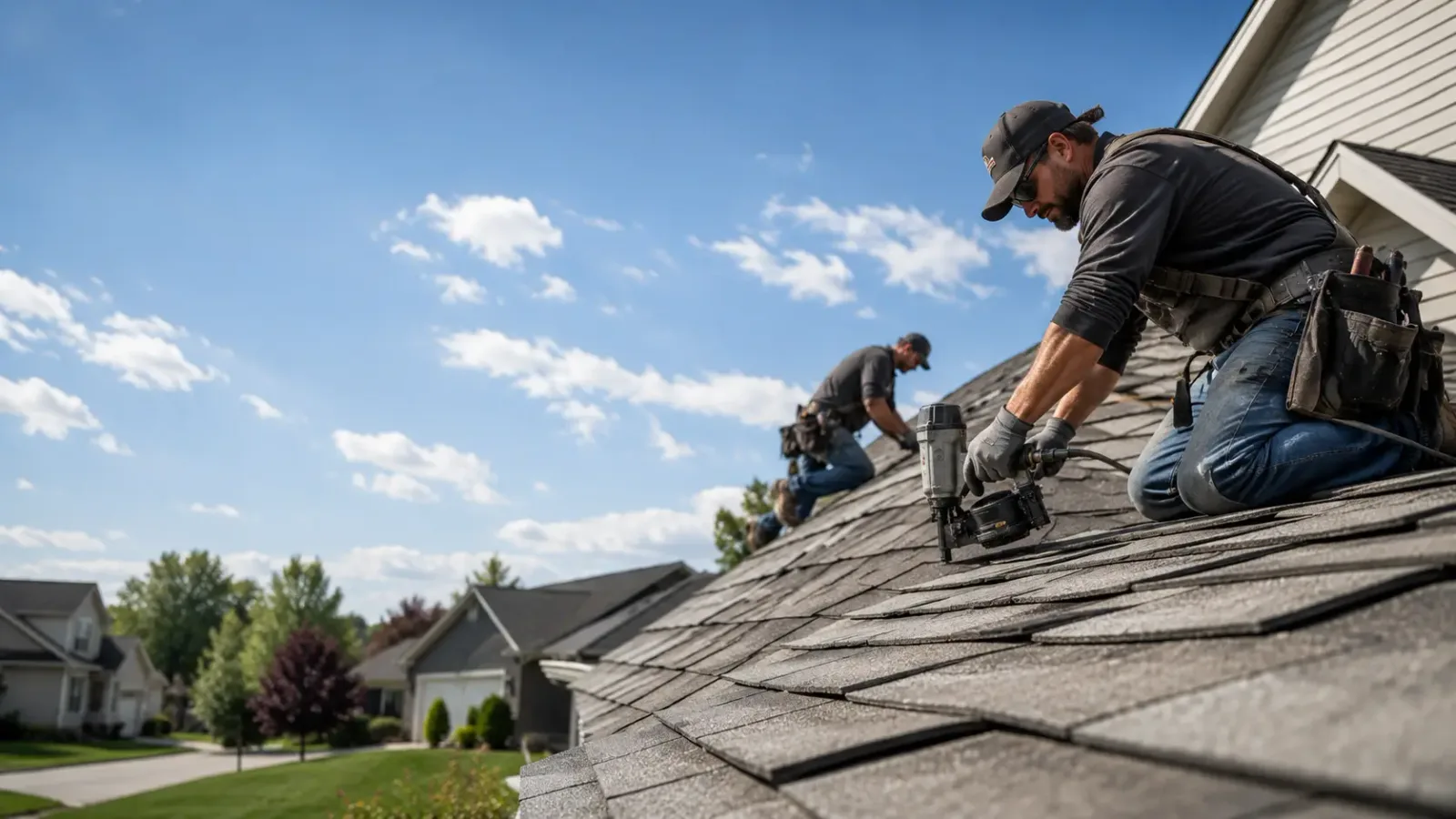 Storm Damage Roof Repair in Lesage, WV near me